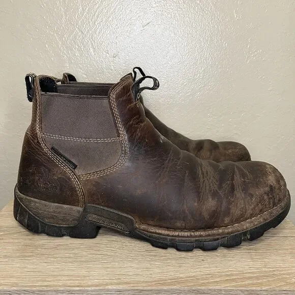 Georgia Boot Eagle One Waterproof Chelsea Work Boot GB00315 Size 12 Mens 4”